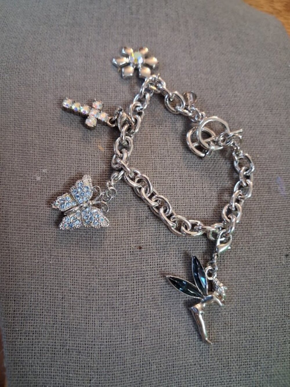 8 inch Cookie Lee charm bracelet